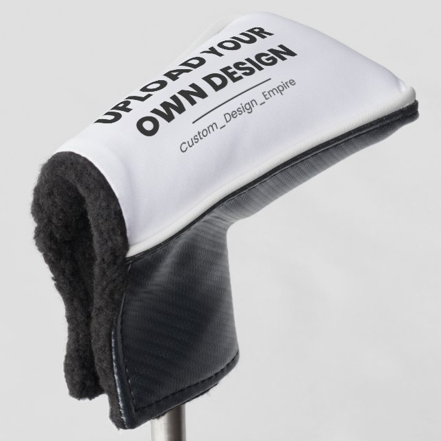 Upload Your Own Design Here | Custom Template Golf Head Cover (3/4 Front)
