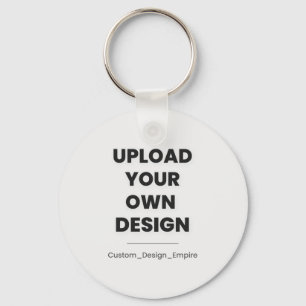 Upload Your Own Design Here   Custom Template Key Ring
