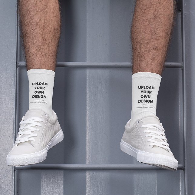 Upload Your Own Design Here | Custom Template Socks (Creator Uploaded)