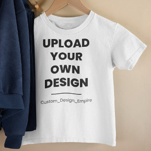 Upload Your Own Design Here   Custom Template Toddler T-Shirt