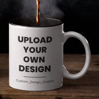Upload Your Own Design Here | Custom Template