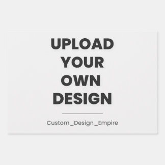Upload Your Own Design Here | Custom Template Wrapping Paper Sheet
