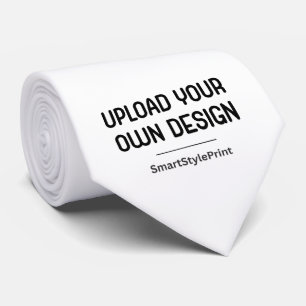 Upload Your Own Design Here Personalised Tie
