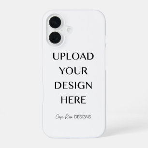Upload Your Own Design iPhone 16 Case