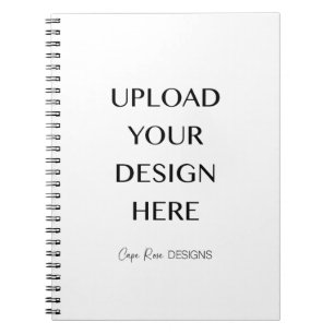 Upload your Own Design Journal/ Notebook
