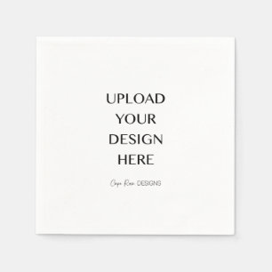Upload Your Own Design  Napkin