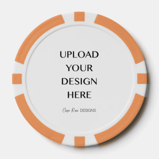Upload Your Own Design Tiled Mug Poker Chips