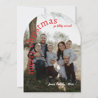 Upload Your Own, DIY Custom Christmas Card