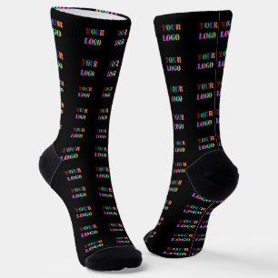 Upload Your Own Logo Branded Socks Choose Colour