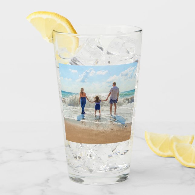 Upload Your Own Photo Glass (Front Ice)