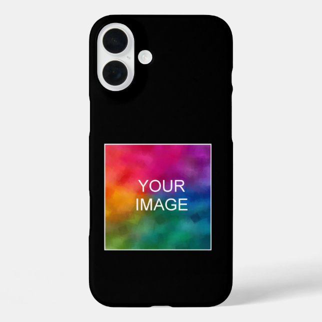 Upload Your Own Photo Image Logo to Barely There Case-Mate iPhone Case (Back)