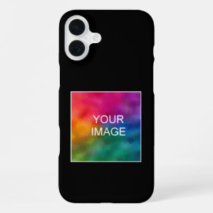 Upload Your Own Photo Image Logo to Barely There iPhone 16 Plus Case