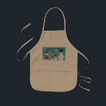 Upload Your Own photo Kids Apron<br><div class="desc">Cute Snowman's family for Christmas is a nice good for Christmas/ Xmas/ Noel. 

Follow us: @Grypons on Facebook,  Twitter,  Pinterest,  Tumblr,  Google ; @GryponsArt on Instagram,  Wanelo.</div>