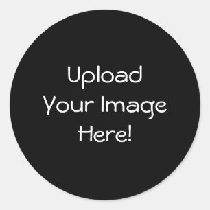 Upload-Your-Own-Photo Stickers (Circular)