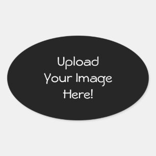 Upload-Your-Own-Photo Stickers (Oval)