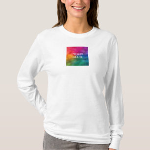 Upload Your Own Photo to Double Sided Womens T-Shirt