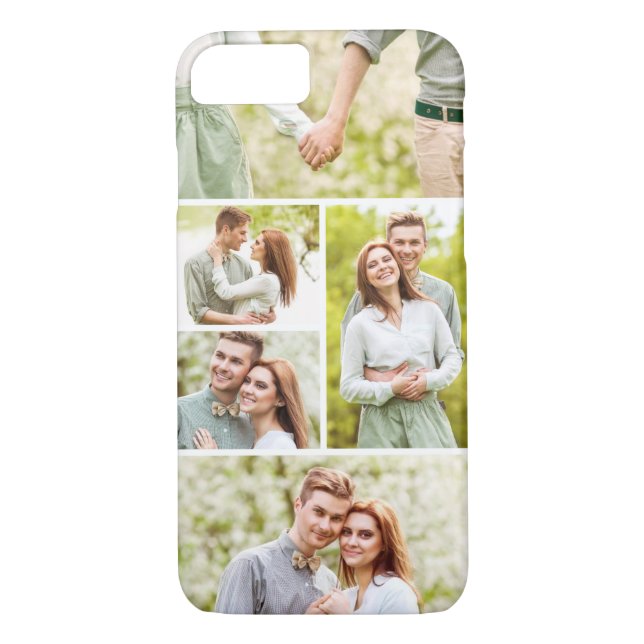 Upload Your Own Photos | Custom Photo Collage Case-Mate iPhone Case (Back)