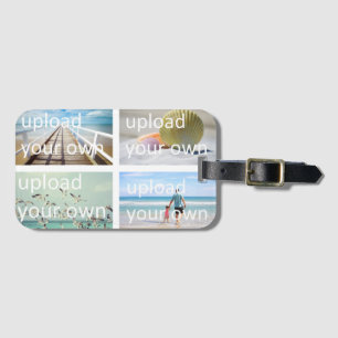 Upload Your Own Travel Photos Luggage Tag