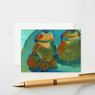 Upload Your Painting Turn Custom Art Image to Enclosure Card