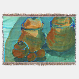 Upload Your Painting Turn Custom Art Image to Throw Blanket