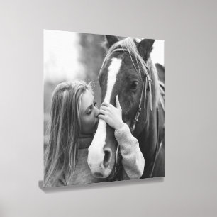 Upload Your Pet Photo Dog Cat Picture Canvas Photo Tile