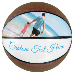 Upload Your Photo Basketball Gift Add Text Name