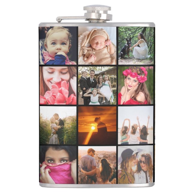 Upload your photo flask (Front)