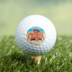 Upload Your Photo Golf Balls Personalised Gift