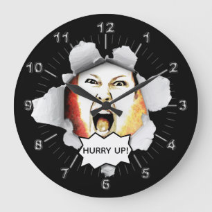 Upload your photo... large clock