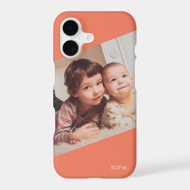 Upload Your Photo Monogram (Back)