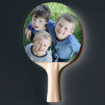 Upload your photo ping pong paddle<br><div class="desc">Replace the images with your own. Make the product more personal,  with your memories or something particularly interesting and funny.</div>