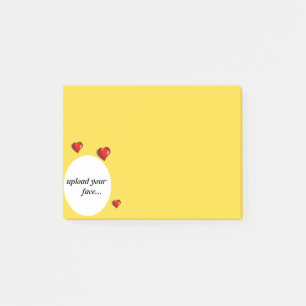 Upload your photo post-it notes