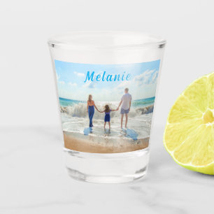 Upload Your Photo Shot Glass Gift Add Custom Name