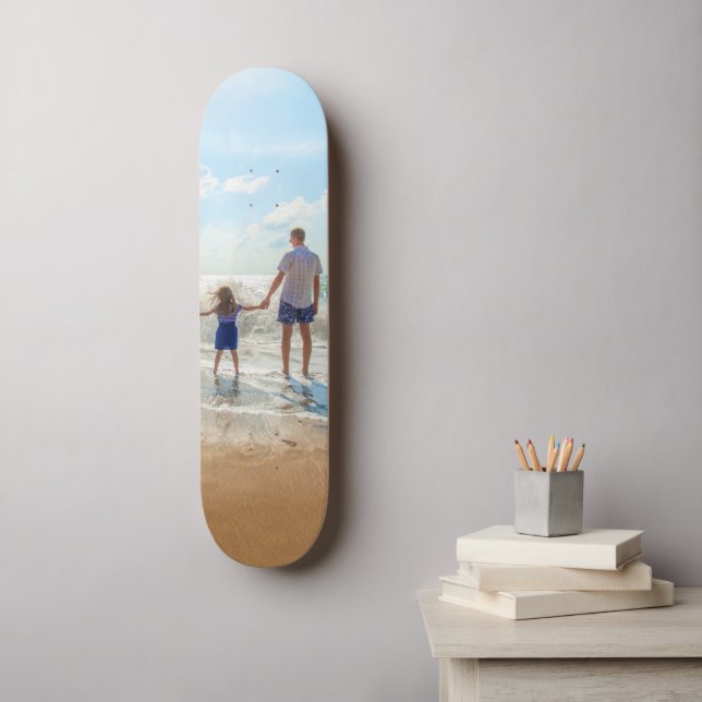Upload Your Photo Skateboard Personalised Gift (Wall Art)