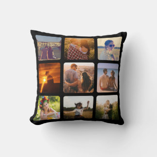 Upload your photo throw pillow