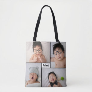 Upload your photo tote bag