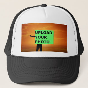 Upload your photo trucker hat