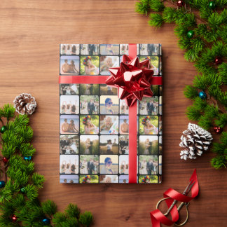 Upload your photo wrapping paper