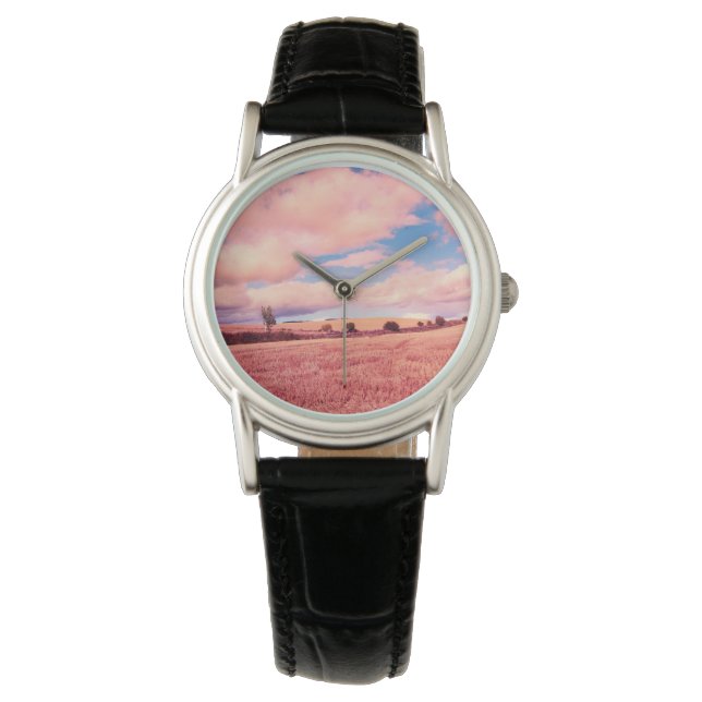 Upload your photo, your name, ladies watch (Front)