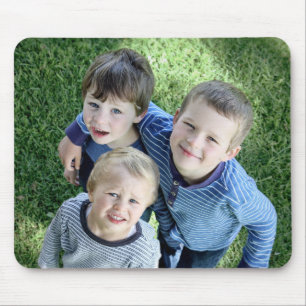 Upload your simple photo mouse mat