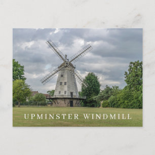 Upminster Windmill view postcard