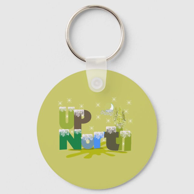 UpNorth Gifts and Apparel Key Ring (Front)