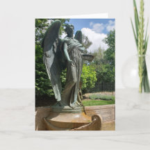 “Upon a Prow of Heaven” Sympathy Card