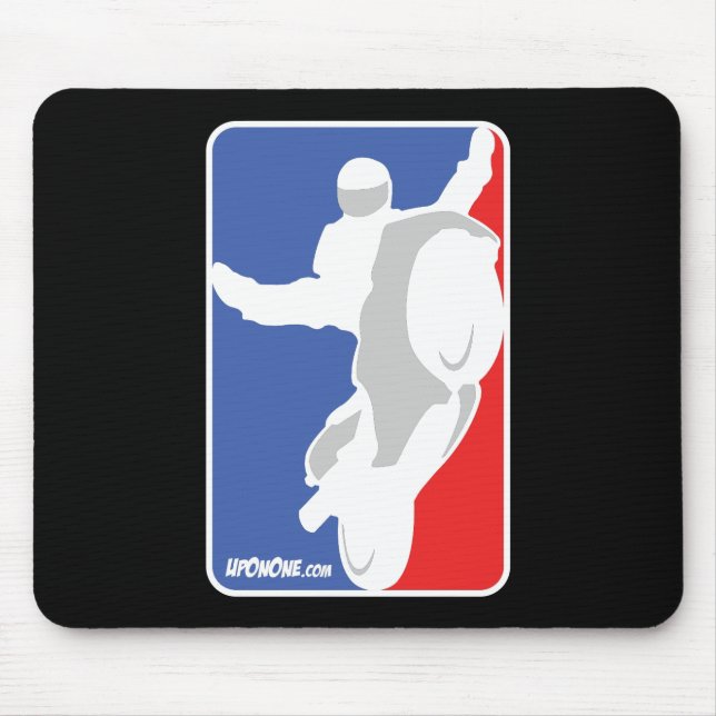UpOnOne.com NBA Style Logo Mouse Mat (Front)