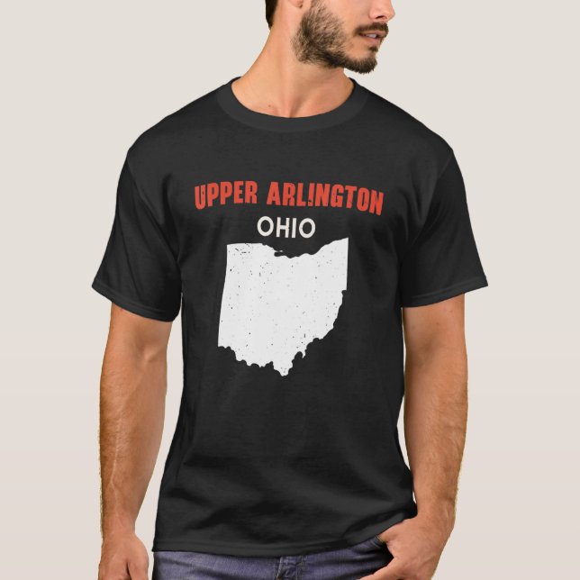 UPPER ARLINGTON Ohio USA State America Travel Ohio T-Shirt (Front)