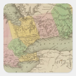 Upper Canada 2 Square Sticker