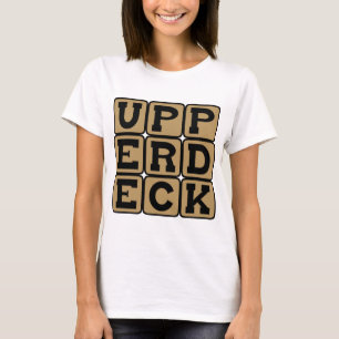 Upper Deck, Seating Chart Option T-Shirt