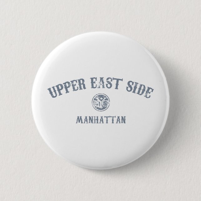 Upper East Side 6 Cm Round Badge (Front)