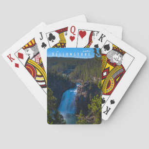 Upper Falls Grand Canyon of the Yellowstone Playing Cards