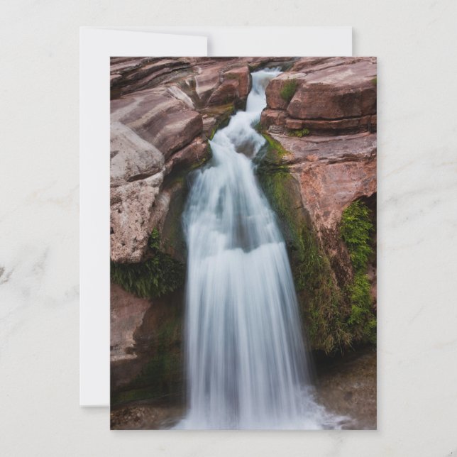 Upper Falls Of Colorado River Thank You Card (Front)